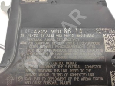 Блок AIRBAG MERCEDES-BENZ S-класс W222/C217/A217 (2013 - 2017) — Разборка Мерседес