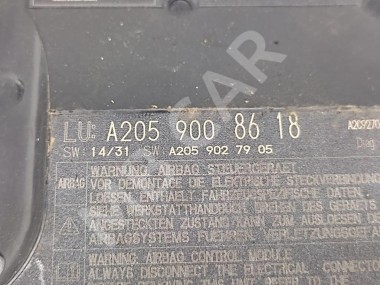 Блок AIRBAG MERCEDES-BENZ C-класс W205/S205/C205/A205 (2014 - 2018) — Разборка Мерседес