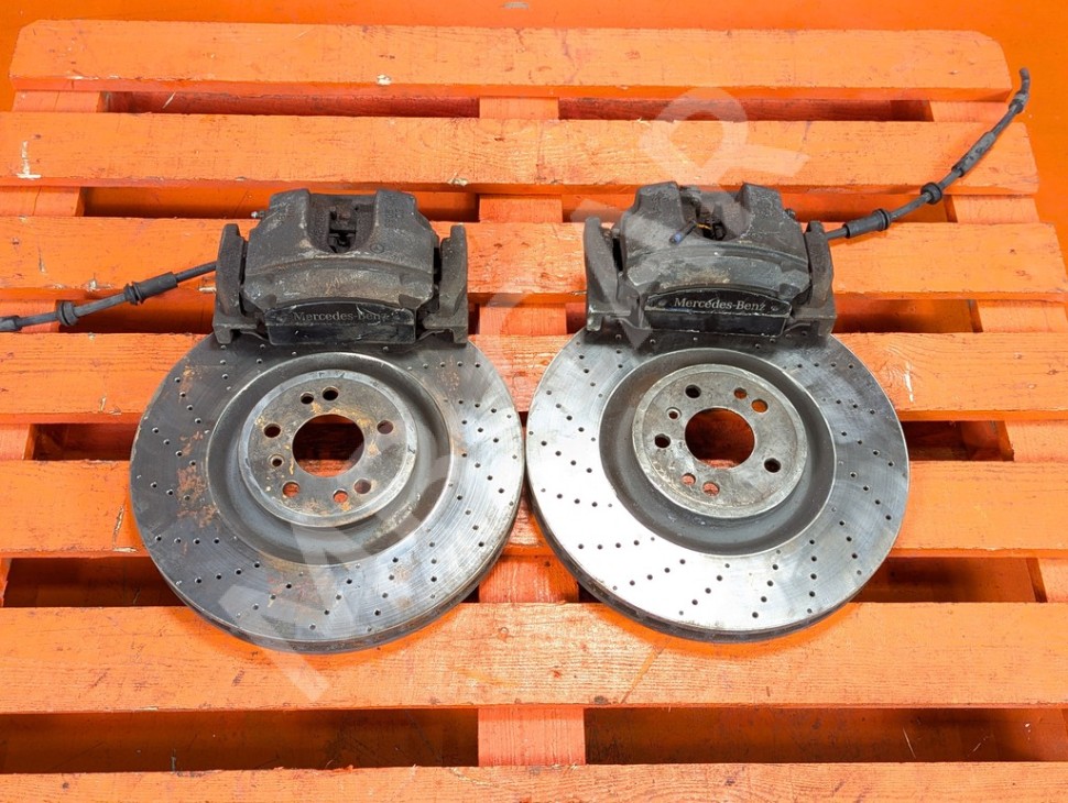 Комплект тормозов MERCEDES-BENZ GLS-класс X166 (2015 - 2019) фото 1 &mdash; Разборка Мерседес