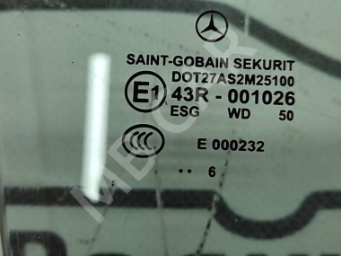Стекло переднее правое MERCEDES-BENZ CLK-класс C209/W209 рестайлинг (2005 - 2010) — Разборка Мерседес
