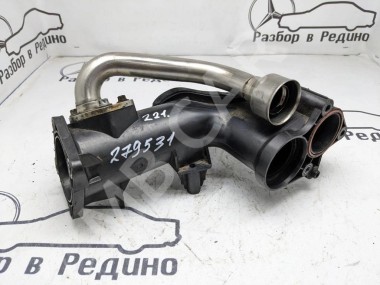 Патрубок впускного коллектора MERCEDES-BENZ S-класс W221 (2005 - 2009) — Разборка Мерседес