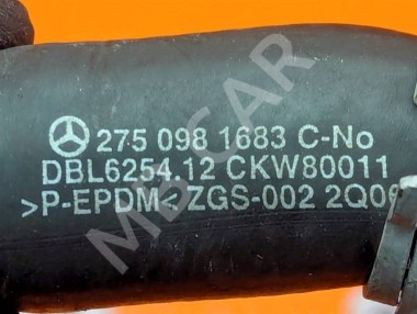 Патрубок ОЖ MERCEDES-BENZ S-класс W221 рестайлинг (2009 - 2013) — Разборка Мерседес