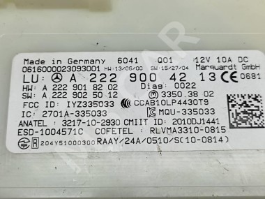 Блок KEYLESS-GO MERCEDES-BENZ C-класс W205/S205/C205/A205 (2014 - 2018) — Разборка Мерседес