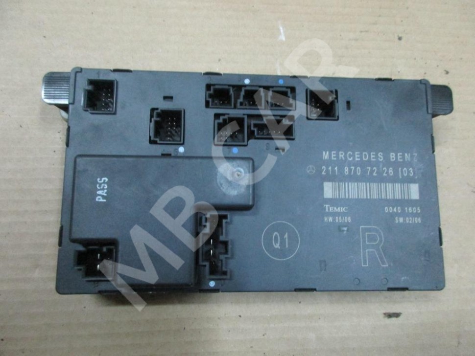 Блок двери MERCEDES-BENZ E-класс W211/S211 (2002 - 2006) фото 1 — Разборка Мерседес