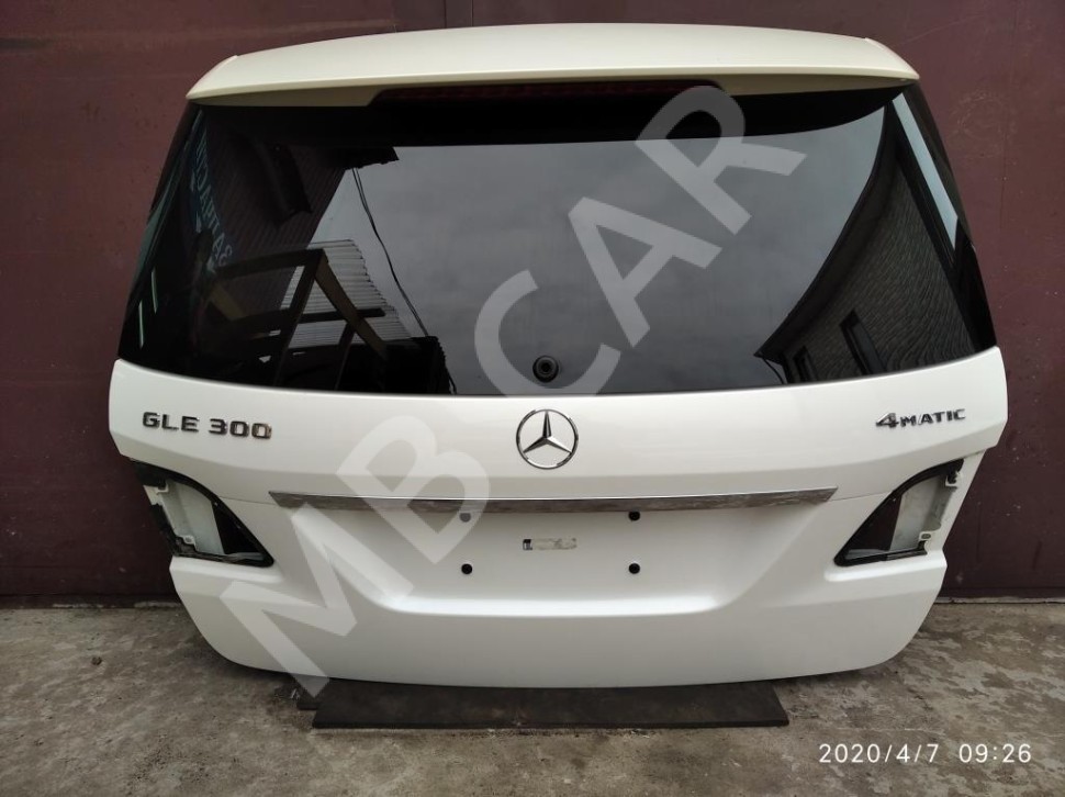 Крышка багажника MERCEDES-BENZ GLE-класс W166 (2015 - 2018) фото 1 — Разборка Мерседес
