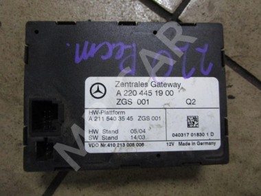 Блок ZGW CGW MERCEDES-BENZ S-класс W220 рестайлинг (2002 - 2005) — Разборка Мерседес