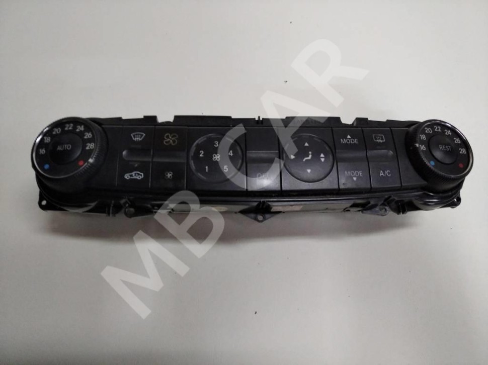Панель управления климатом MERCEDES-BENZ E-класс W211/S211 (2002 - 2006) фото 1 &mdash; Разборка Мерседес