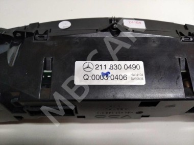 Панель управления климатом MERCEDES-BENZ E-класс W211/S211 (2002 - 2006) — Разборка Мерседес