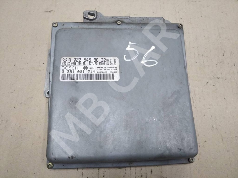 Блок управления двигателем MERCEDES-BENZ E-класс W210/S210 (1995 - 1999) фото 1 — Разборка Мерседес