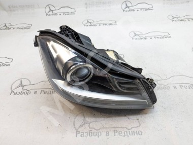 Фара правая MERCEDES-BENZ C-класс W204/S204/С204 рестайлинг (2011 - 2015) — Разборка Мерседес