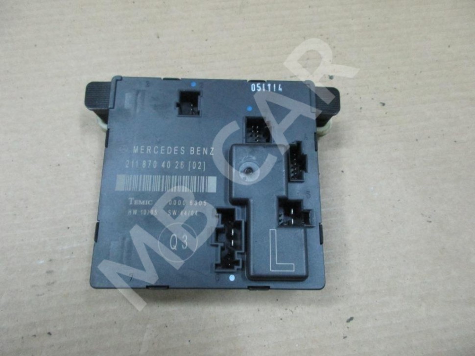 Блок двери MERCEDES-BENZ E-класс W211/S211 (2002 - 2006) фото 1 &mdash; Разборка Мерседес