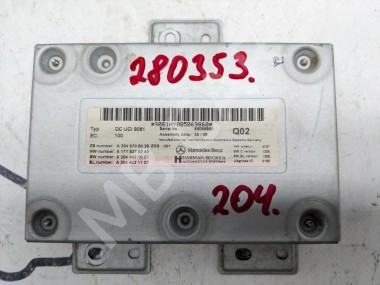 Блок мультимедиа MERCEDES-BENZ C-класс W204/S204 (2006 - 2011) — Разборка Мерседес