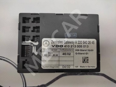 Блок ZGW CGW MERCEDES-BENZ S-класс W220 рестайлинг (2002 - 2005) — Разборка Мерседес