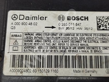 Блок AIRBAG MERCEDES-BENZ Sprinter W906 (2006 - 2019) — Разборка Мерседес