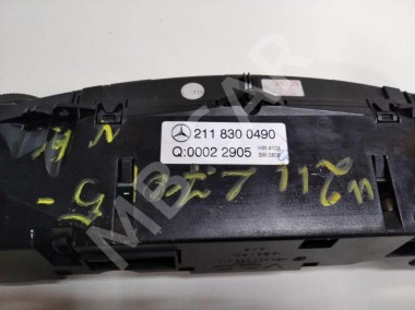Панель управления климатом MERCEDES-BENZ E-класс W211/S211 (2002 - 2006) — Разборка Мерседес