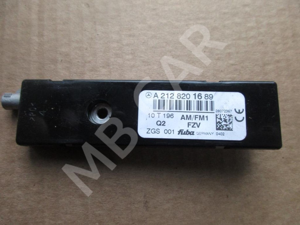 Усилитель антенны MERCEDES-BENZ E-класс W212/S212/C207/A207 (2009 - 2013) фото 1 — Разборка Мерседес