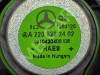 Динамик MERCEDES-BENZ E-класс W211/S211 (2002 - 2006) фото 5 — Разборка Мерседес