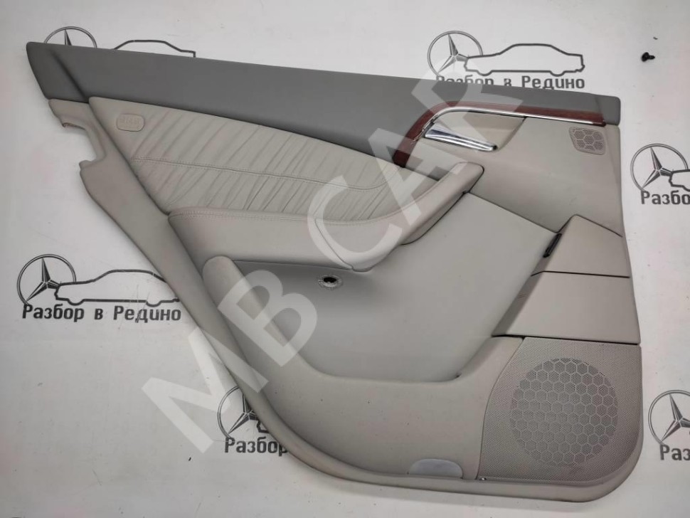 Карта двери задняя левая MERCEDES-BENZ S-класс W220 рестайлинг (2002 - 2005) фото 1 — Разборка Мерседес