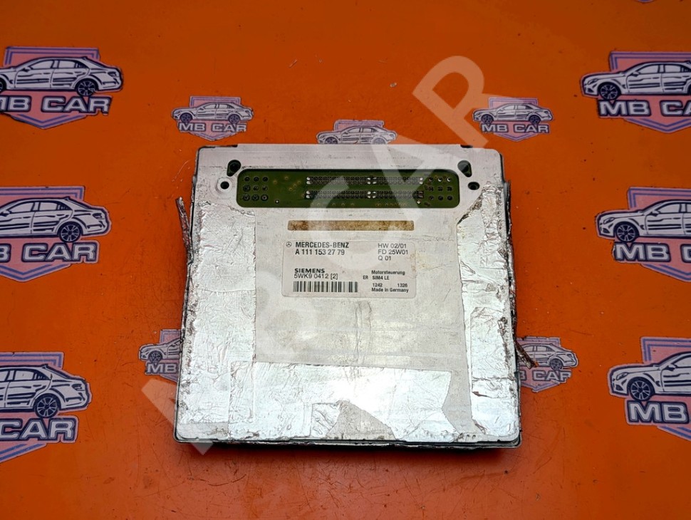 Блок управления двигателем MERCEDES-BENZ C-класс W203/S203/CL203 (2000 - 2004) фото 1 — Разборка Мерседес