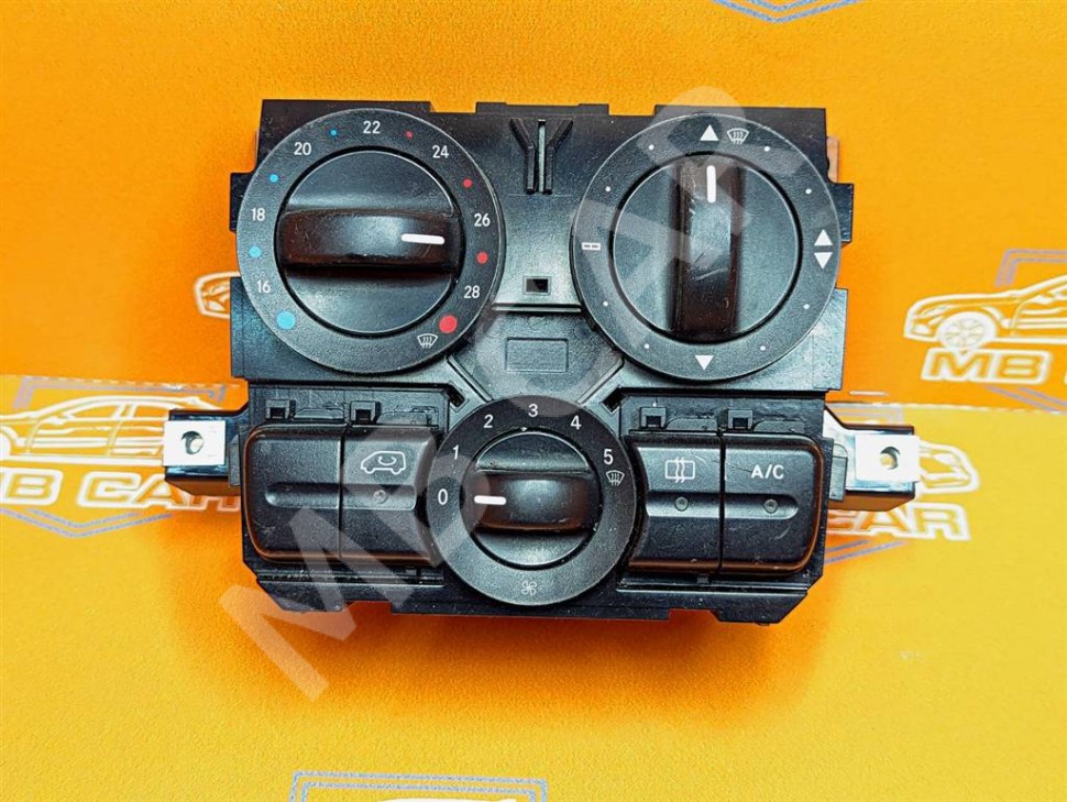 Панель управления климатом MERCEDES-BENZ Vito W639 рестайлинг (2010 - 2014) фото 1 — Разборка Мерседес