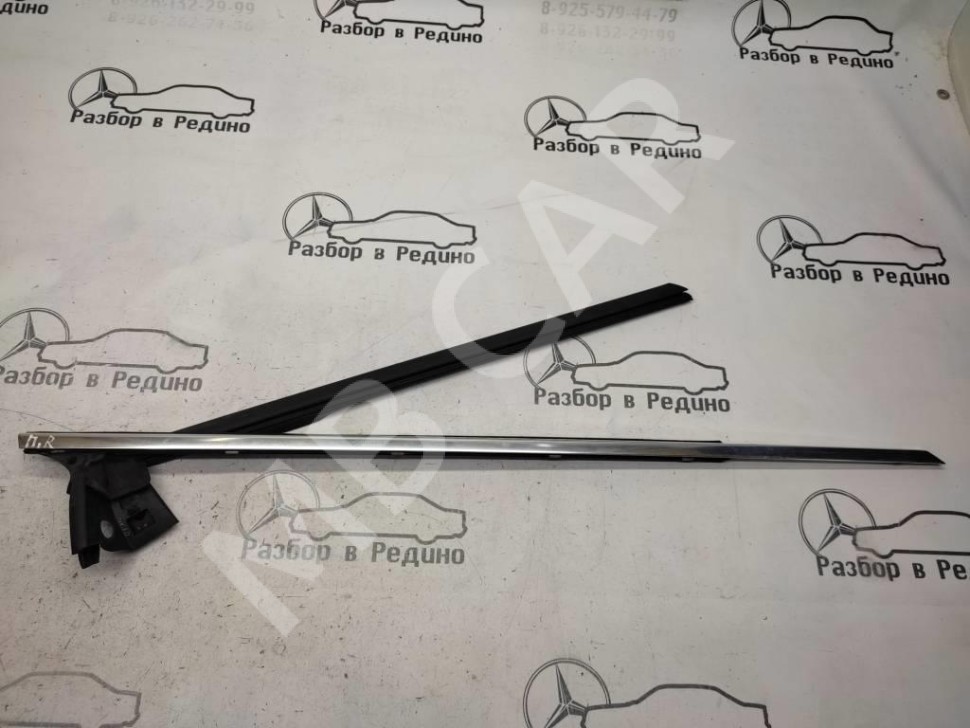 Молдинг стекла двери MERCEDES-BENZ CLS-класс C219 (2004 - 2008) фото 1 — Разборка Мерседес