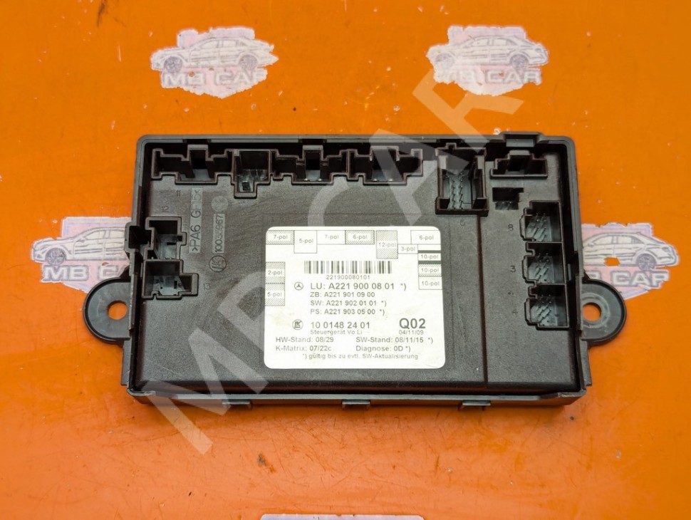 Блок двери MERCEDES-BENZ S-класс W221 рестайлинг (2009 - 2013) фото 1 &mdash; Разборка Мерседес