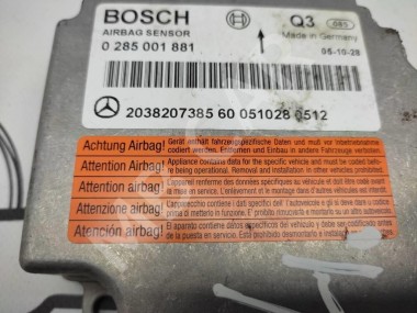 Блок AIRBAG MERCEDES-BENZ C-класс W203/S203/CL203 рестайлинг (2004 - 2008) — Разборка Мерседес