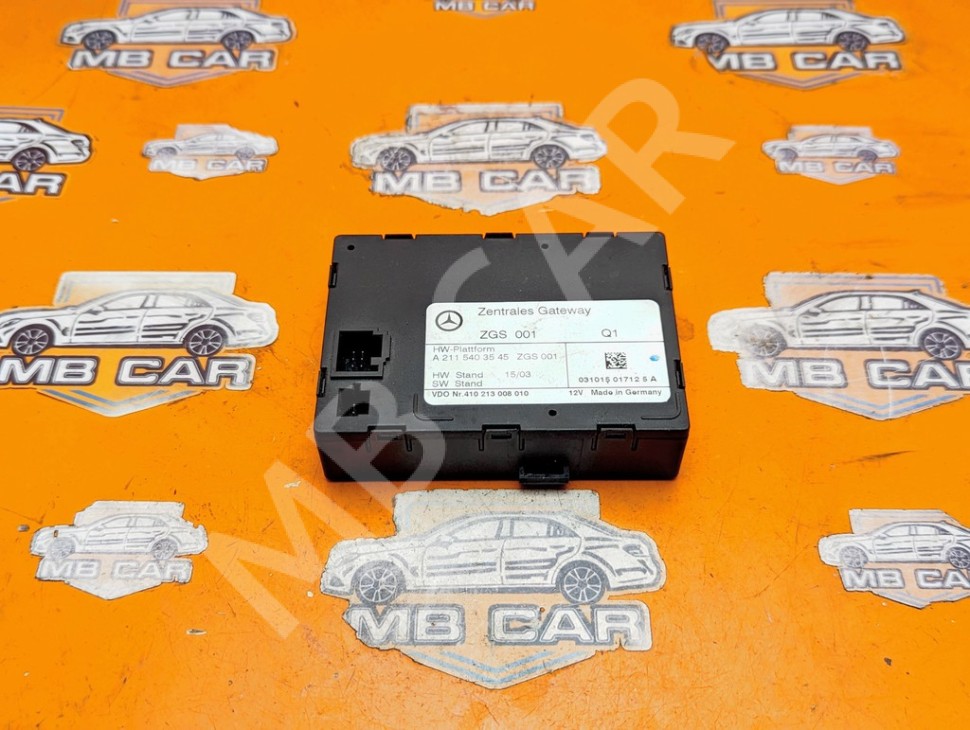 Блок ZGW CGW MERCEDES-BENZ E-класс W211/S211 (2002 - 2006) фото 1 &mdash; Разборка Мерседес