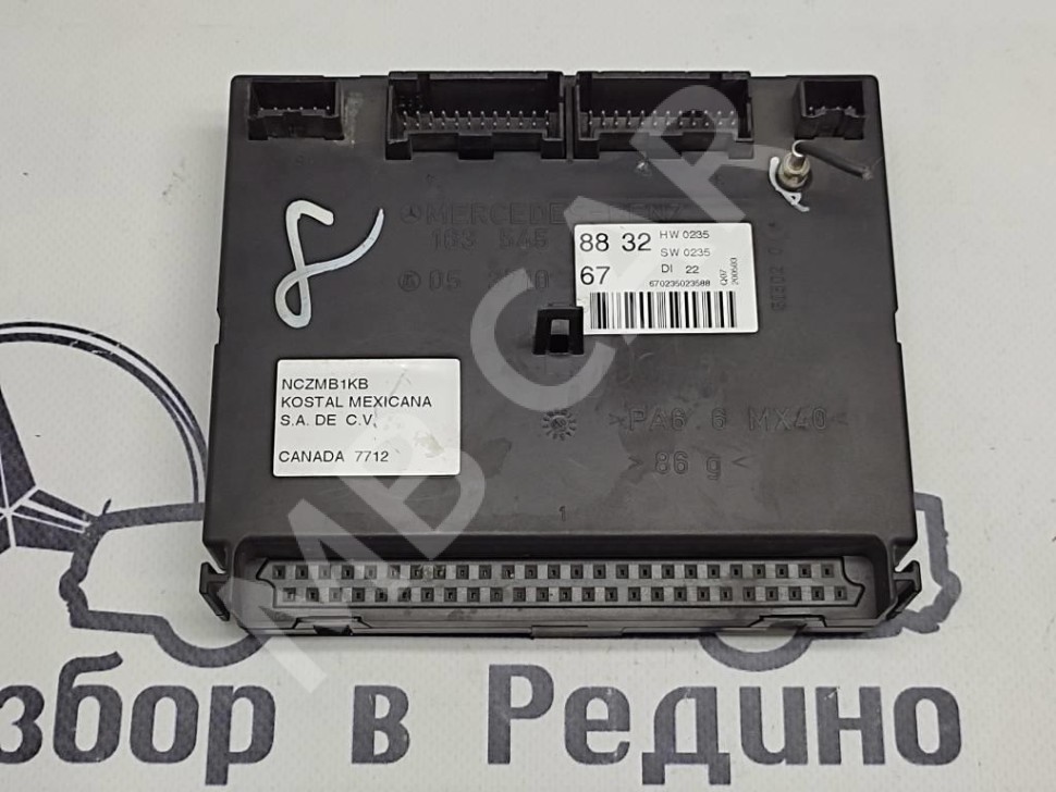 Блок AAM MERCEDES-BENZ M-класс W163 рестайлинг (2001 - 2005) фото 1 &mdash; Разборка Мерседес