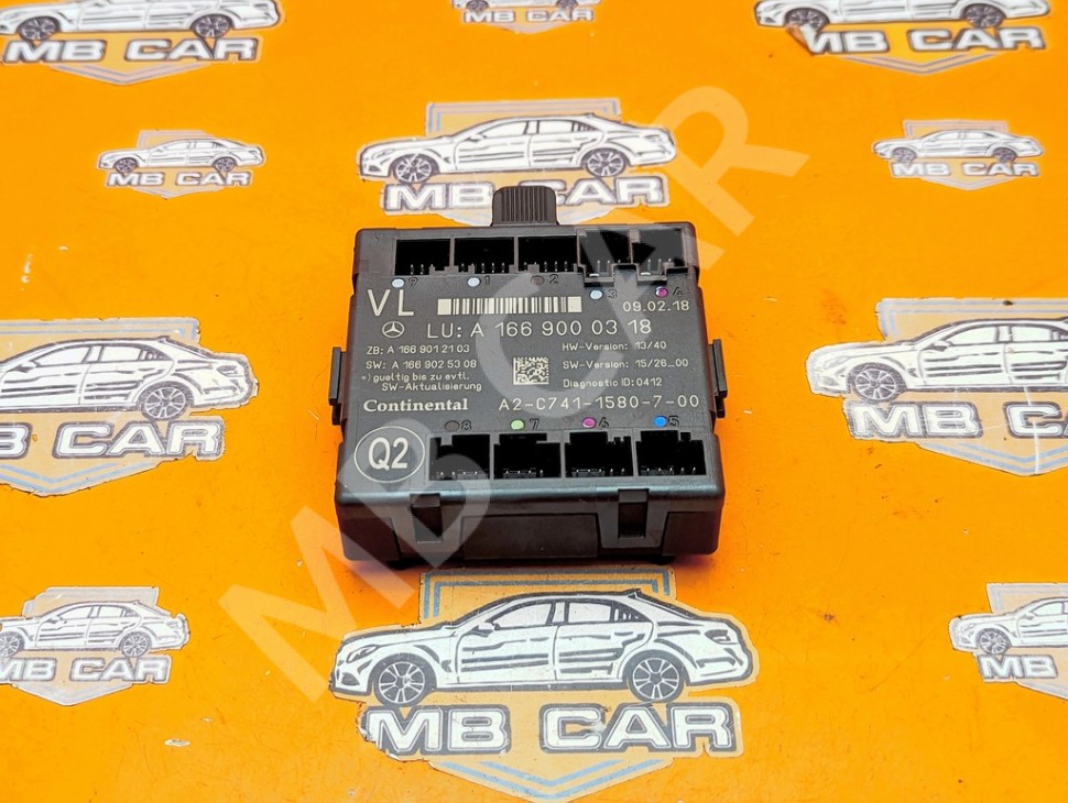 Блок двери MERCEDES-BENZ GLE-класс W166 (2015 - 2018) фото 1 — Разборка Мерседес