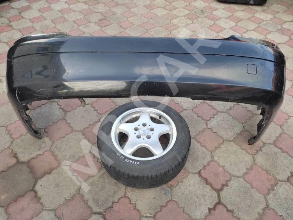 Бампер задний MERCEDES-BENZ S-класс W221 (2005 - 2009) фото 1 — Разборка Мерседес