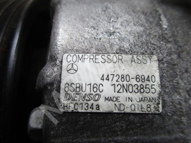 Компрессор кондиционера MERCEDES-BENZ M-класс W166 (2011 - 2015) — Разборка Мерседес