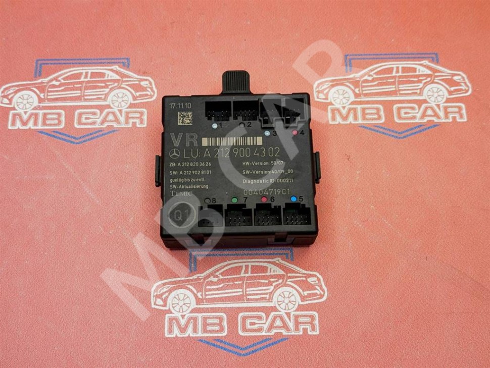 Блок двери MERCEDES-BENZ E-класс W212/S212/C207/A207 (2009 - 2013) фото 1 &mdash; Разборка Мерседес