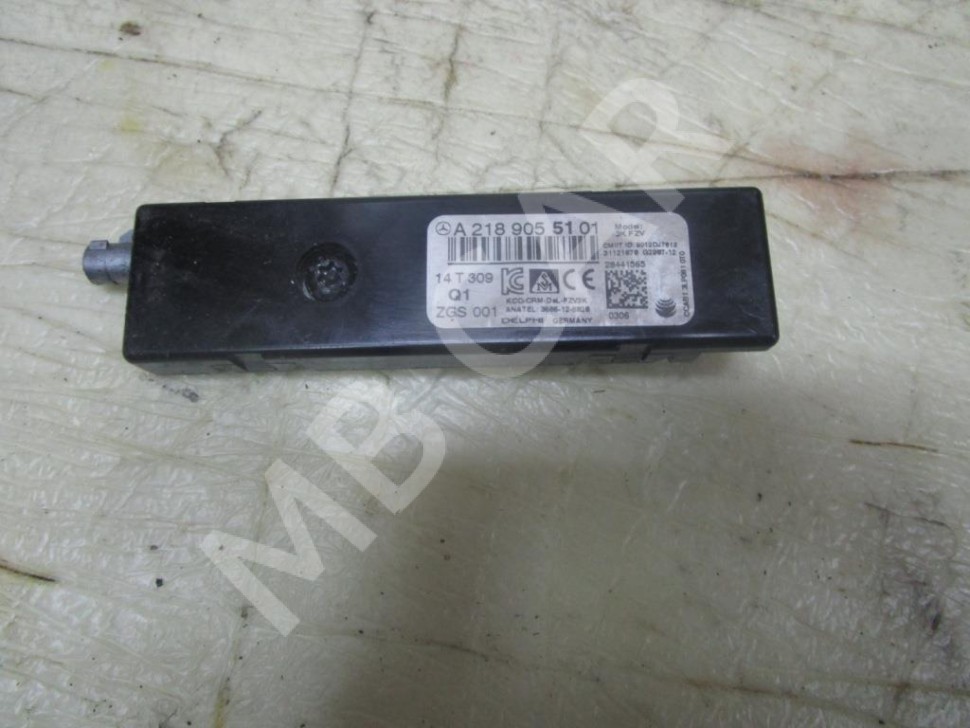 Усилитель антенны MERCEDES-BENZ CLS-класс C218/X218 рестайлинг (2014 - 2017) фото 1 — Разборка Мерседес