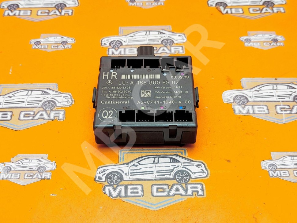 Блок двери MERCEDES-BENZ GLE-класс W166 (2015 - 2018) фото 1 — Разборка Мерседес