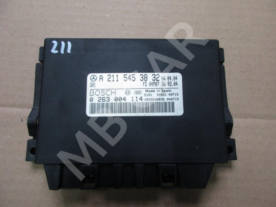 Блок парктроников MERCEDES-BENZ E-класс W211/S211 (2002 - 2006) фото 1 — Разборка Мерседес
