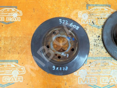 Диски тормозные зад MERCEDES-BENZ C-класс W203/S203/CL203 (2000 - 2004) — Разборка Мерседес