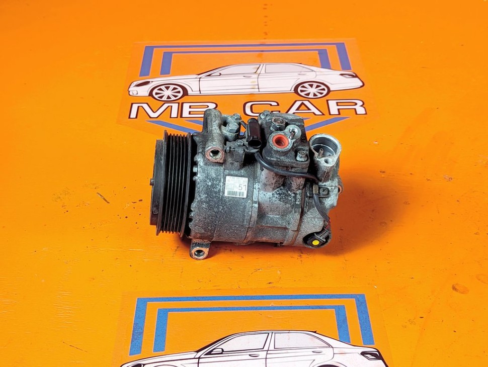 Компрессор кондиционера MERCEDES-BENZ E-класс W211/S211 рестайлинг (2006 - 2009) фото 1 &mdash; Разборка Мерседес
