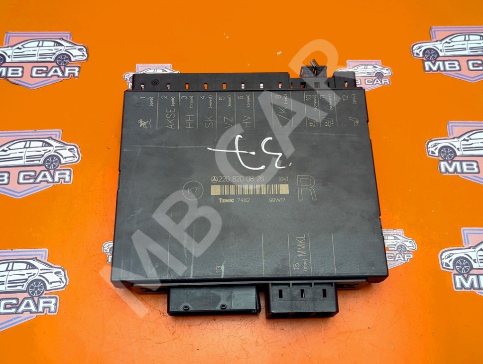 Блок сидений MERCEDES-BENZ S-класс W220 (1998 - 2005) фото 1 &mdash; Разборка Мерседес