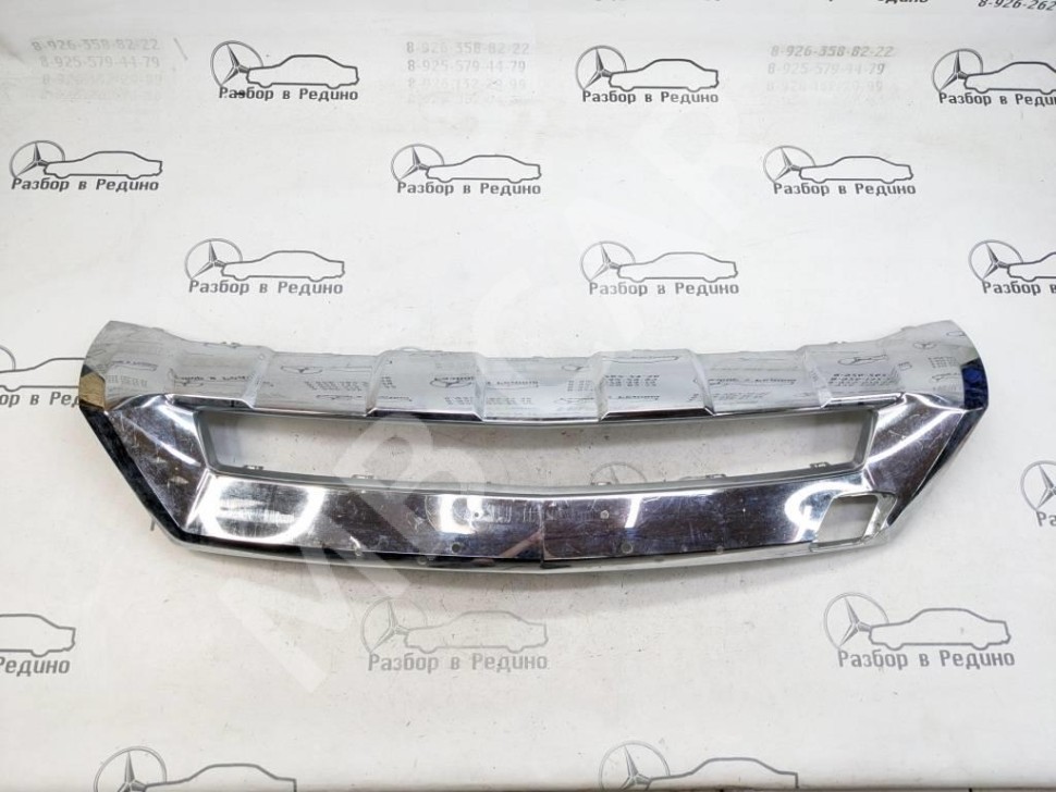 Хром переднего бампера MERCEDES-BENZ M-класс W166 (2011 - 2015) фото 1 — Разборка Мерседес