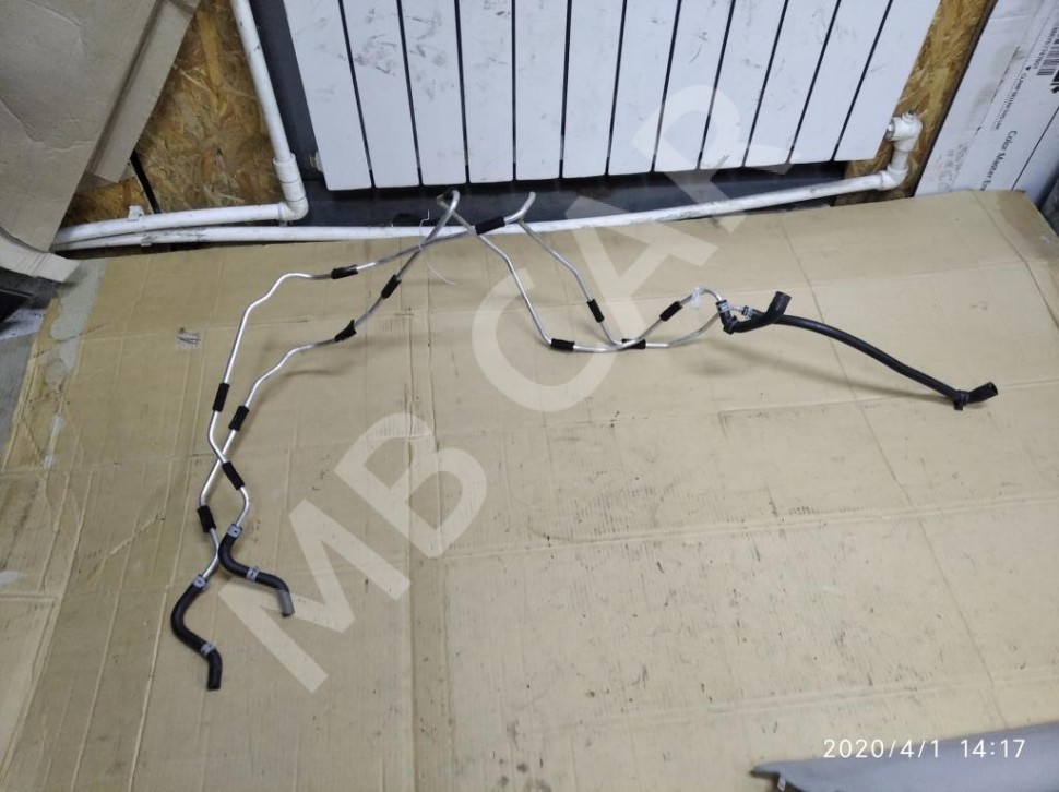 Трубка ОЖ MERCEDES-BENZ S-класс W221 (2005 - 2009) фото 1 — Разборка Мерседес