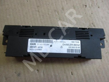 Блок климата MERCEDES-BENZ S-класс W220 (1998 - 2005) — Разборка Мерседес