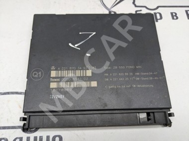 Блок сидений MERCEDES-BENZ S-класс W221 (2005 - 2009) — Разборка Мерседес