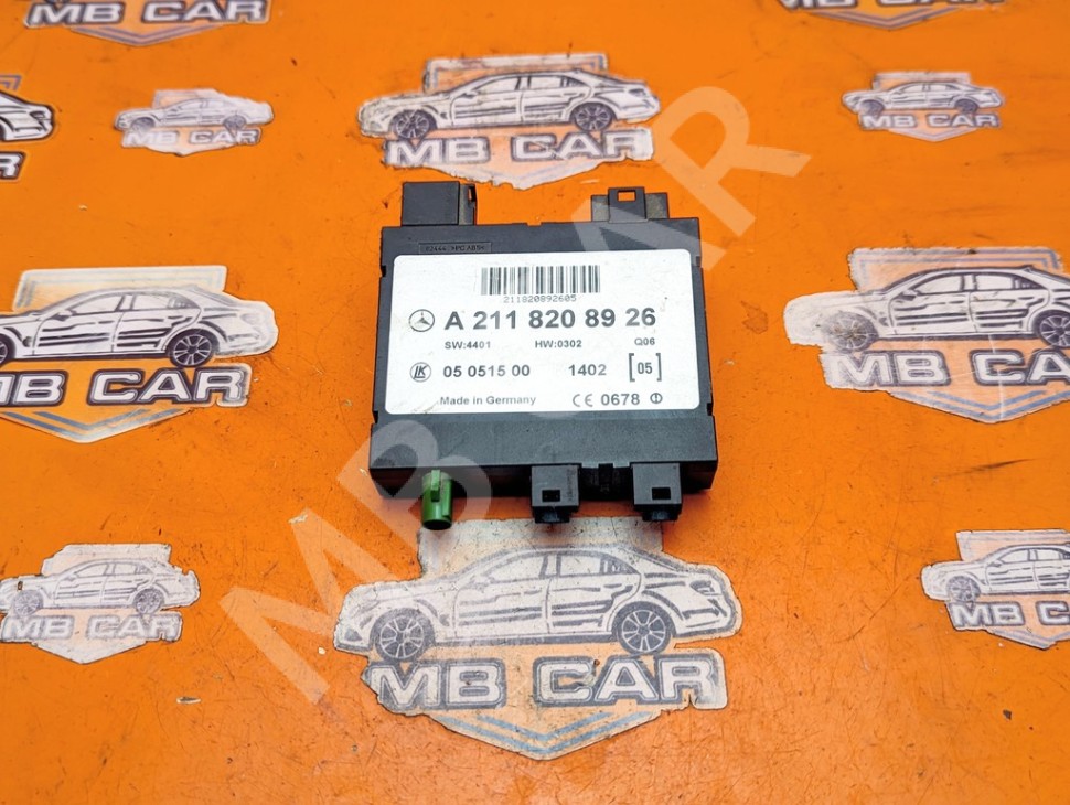 Блок KEYLESS-GO MERCEDES-BENZ E-класс W211/S211 (2002 - 2006) фото 1 &mdash; Разборка Мерседес
