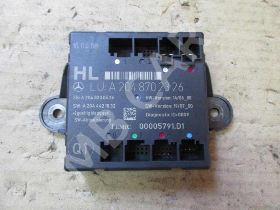 Блок двери MERCEDES-BENZ C-класс W204/S204 (2006 - 2011) фото 1 — Разборка Мерседес