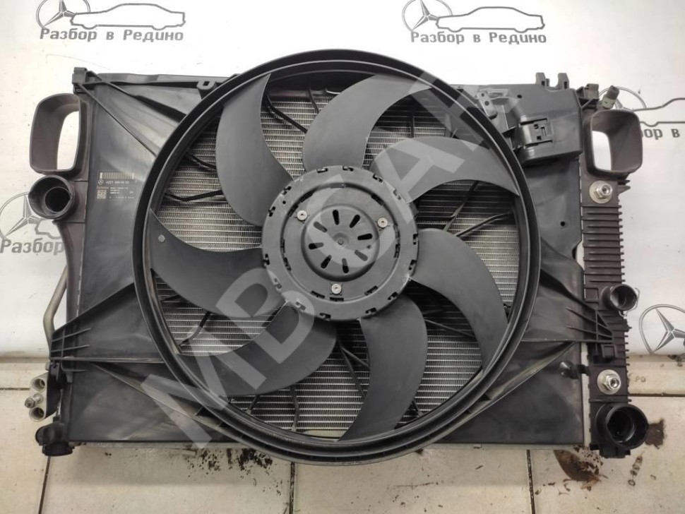 Кассета радиаторов MERCEDES-BENZ S-класс W221 рестайлинг (2009 - 2013) фото 1 — Разборка Мерседес