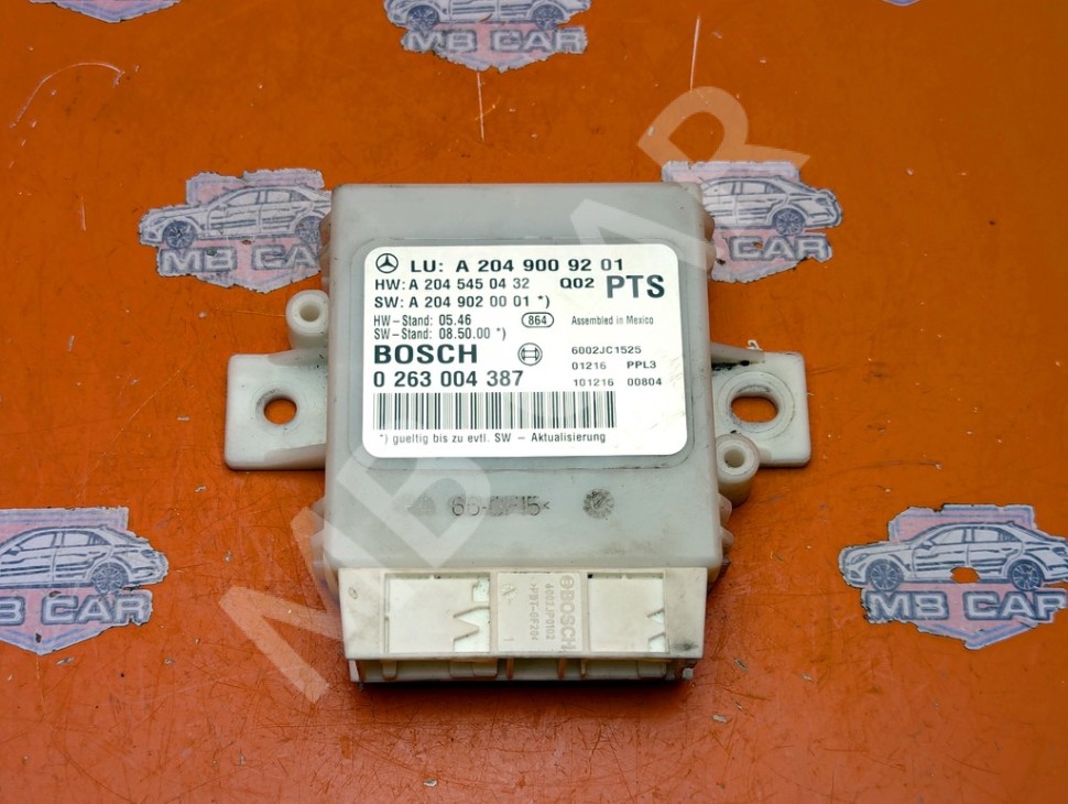 Блок парктроников MERCEDES-BENZ C-класс W204/S204 (2006 - 2011) фото 1 — Разборка Мерседес