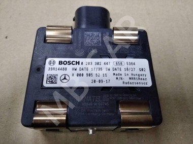 Радарный датчик MERCEDES-BENZ CLA-класс C117/X117 (2013 - 2016) — Разборка Мерседес