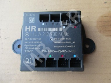 Блок двери MERCEDES-BENZ E-класс W212/S212/C207/A207 (2009 - 2013) — Разборка Мерседес