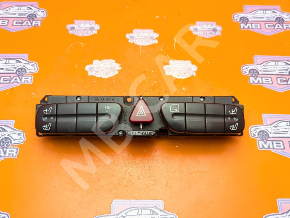 Блок кнопок MERCEDES-BENZ C-класс W203/S203/CL203 (2000 - 2004) фото 1 &mdash; Разборка Мерседес